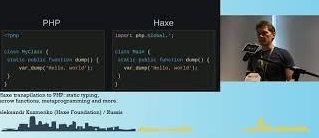 Haxe transpilation to PHP: static typing, arrow functions, metaprogramming and more - Aleksandr Kuzmenko